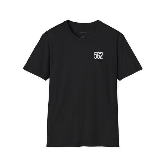 562 White Logo Unisex Softstyle T-Shirt