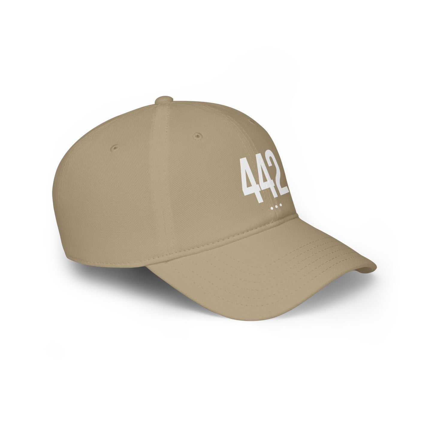 442  White Logo Low Profile Baseball Cap