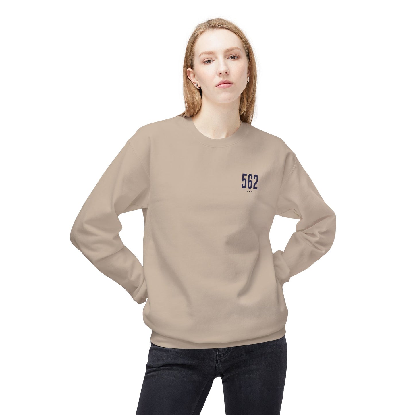 LGB - 562 Unisex Midweight Softstyle Fleece Crewneck Sweatshirt