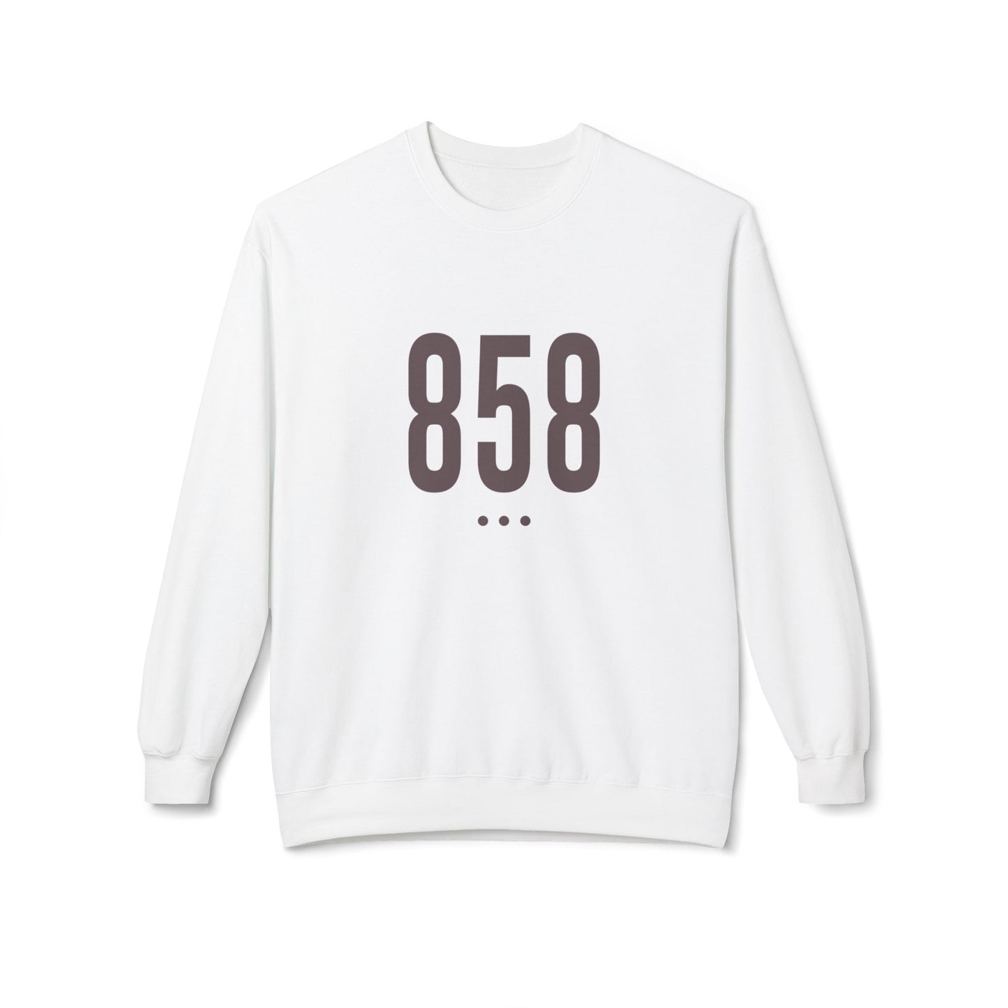 858 Unisex Midweight Soft-style Fleece Crewneck Sweatshirt