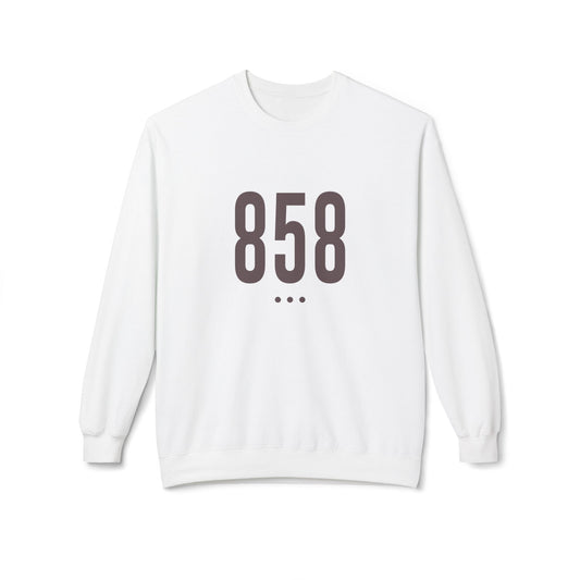 858 Unisex Midweight Soft-style Fleece Crewneck Sweatshirt