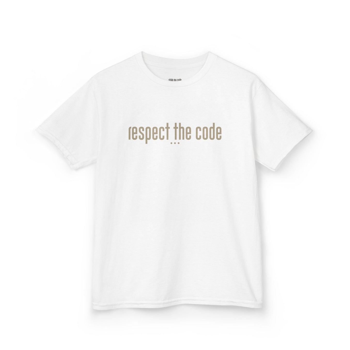 "Respect the Code" - Kid's Unisex Trendy Tee