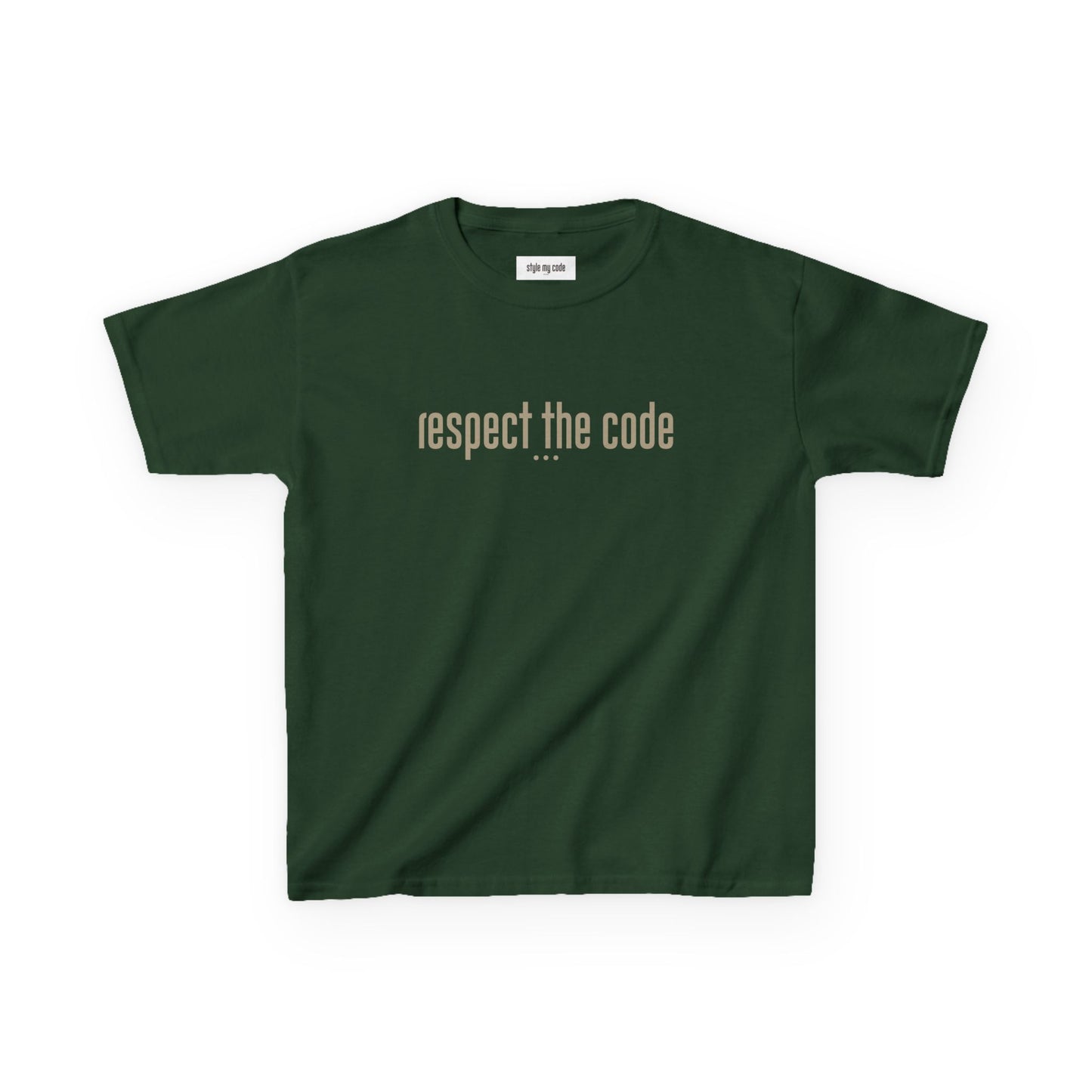 "Respect the Code" - Kid's Unisex Trendy Tee