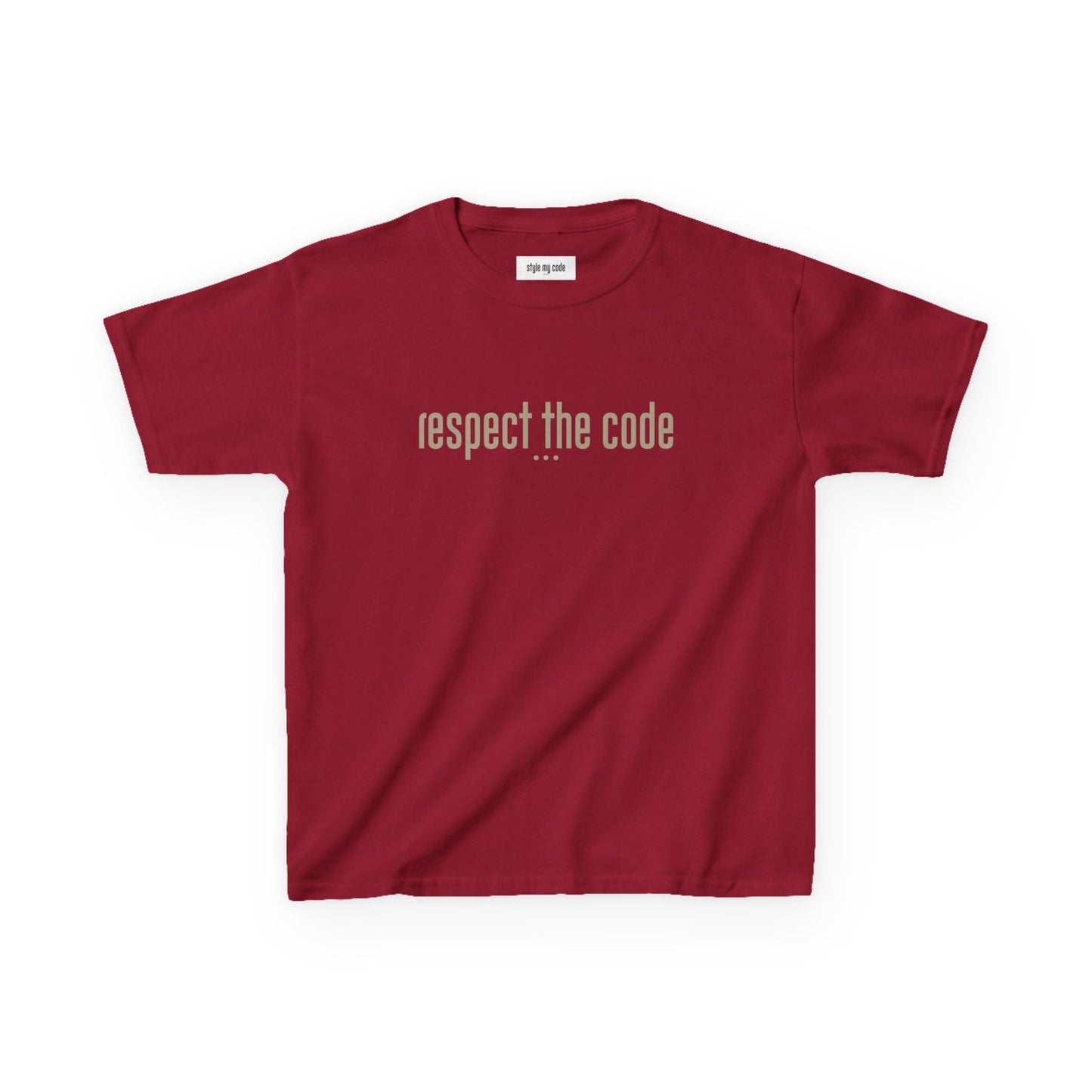 "Respect the Code" - Kid's Unisex Trendy Tee