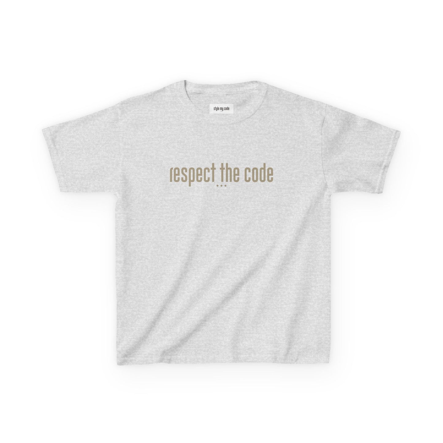 "Respect the Code" - Kid's Unisex Trendy Tee