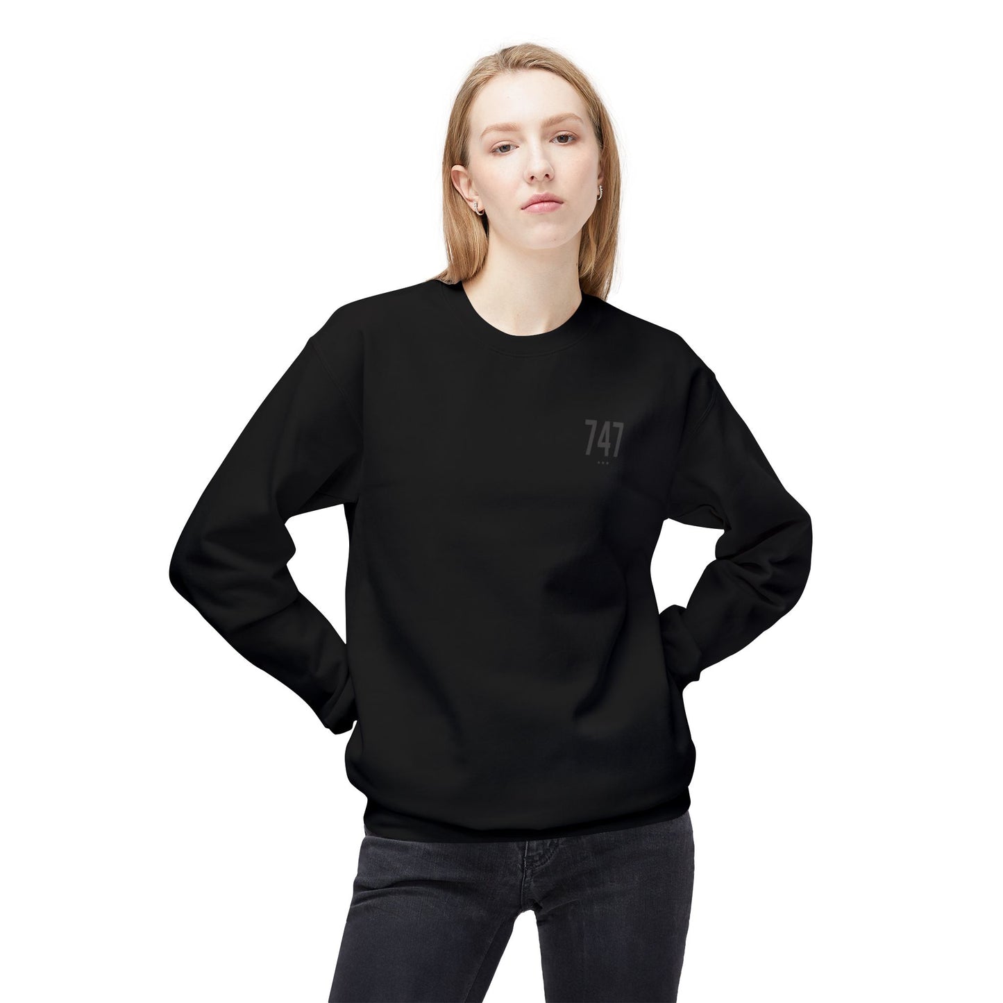 The Valley - 747 Unisex Midweight Softstyle Fleece Crewneck Sweatshirt