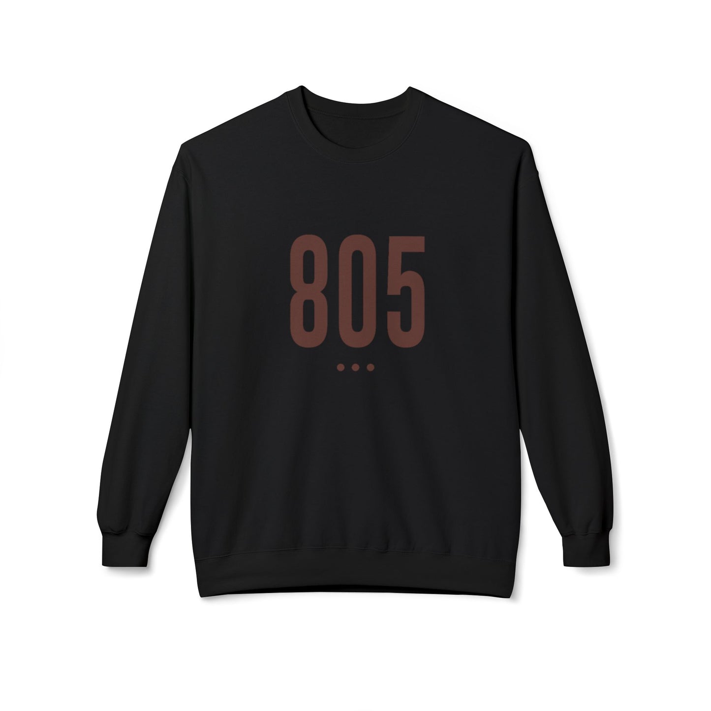 805 Logo Front Unisex Crewneck Sweatshirt