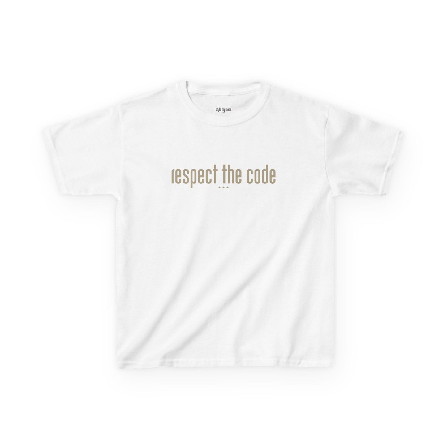 "Respect the Code" - Kid's Unisex Trendy Tee