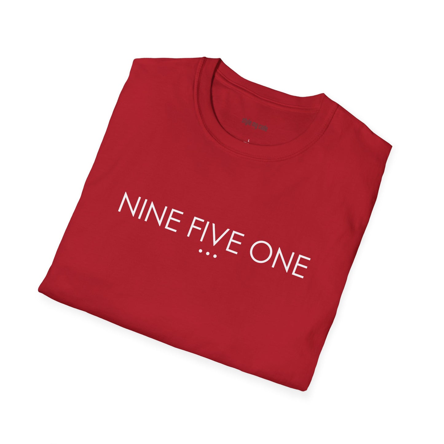 "NINE FIVE ONE" Design T-Shirt