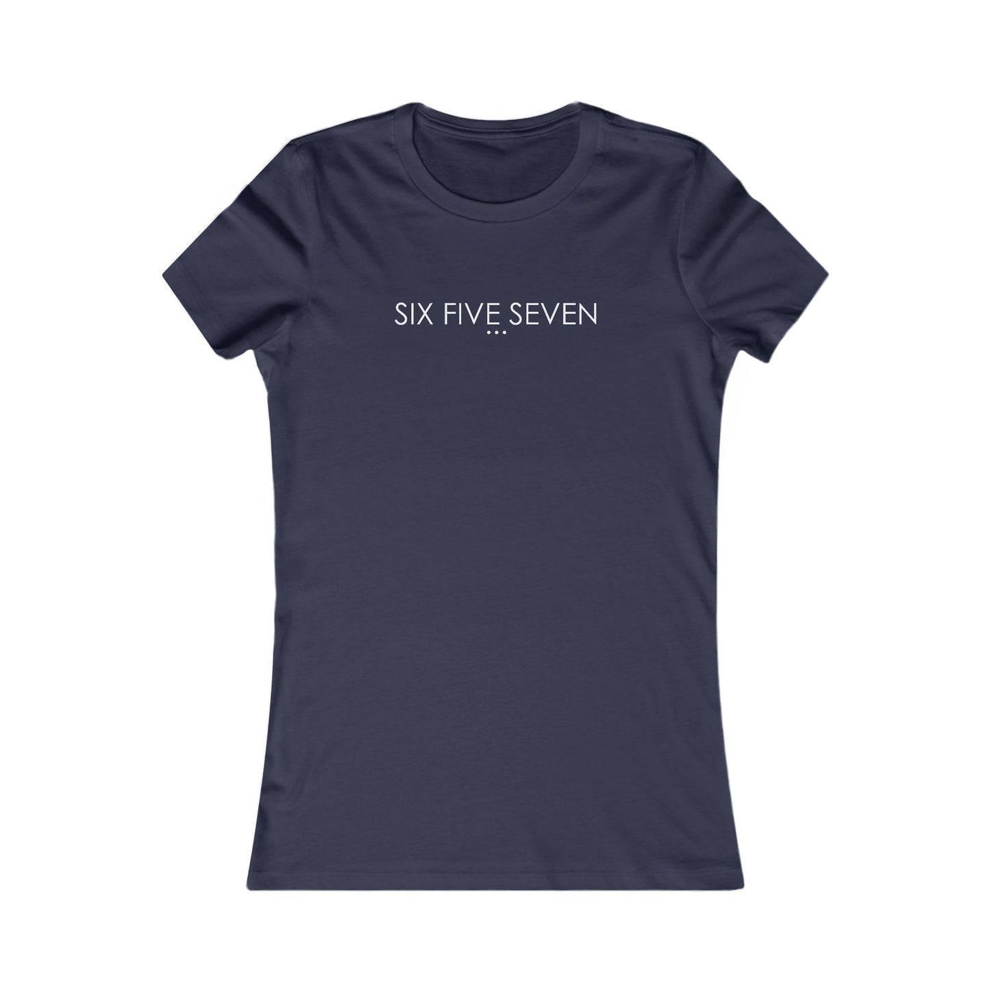 'Six Five Seven' - Women's Fave Tee