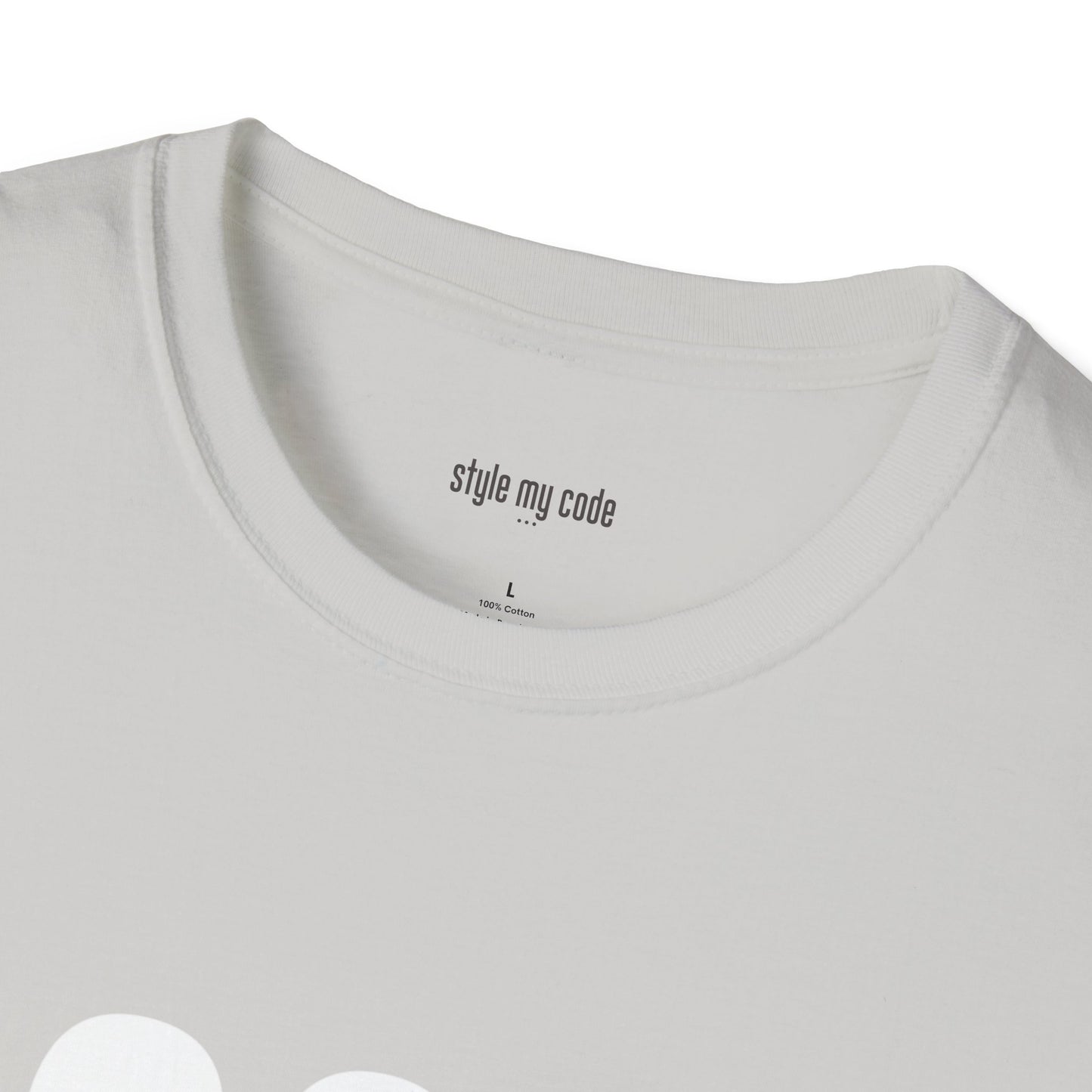 805 White Logo Front Unisex Soft-style T-Shirt