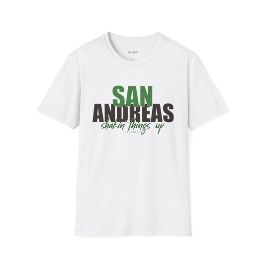 San Andreas Graphic Unisex Softstyle T-Shirt