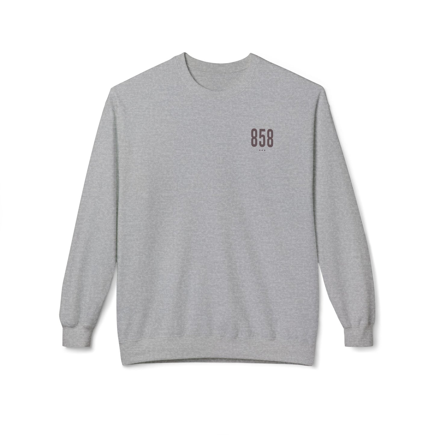 SD - 858 Unisex Midweight Softstyle Fleece Crewneck Sweatshirt