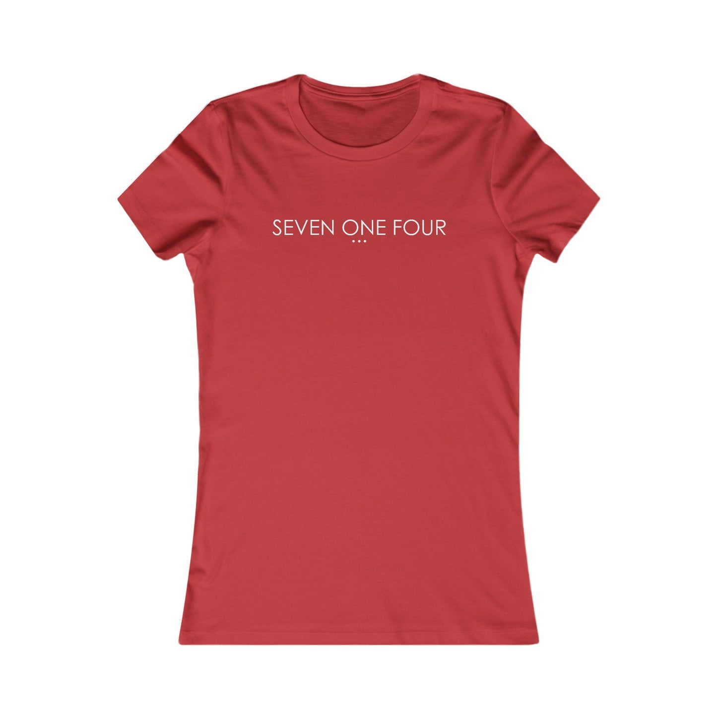 'Seven One Four' - Women's Fave Tee