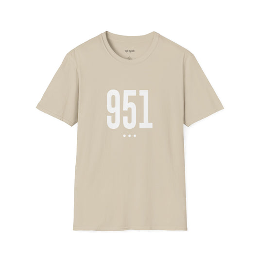 951 White Logo Front T-Shirt