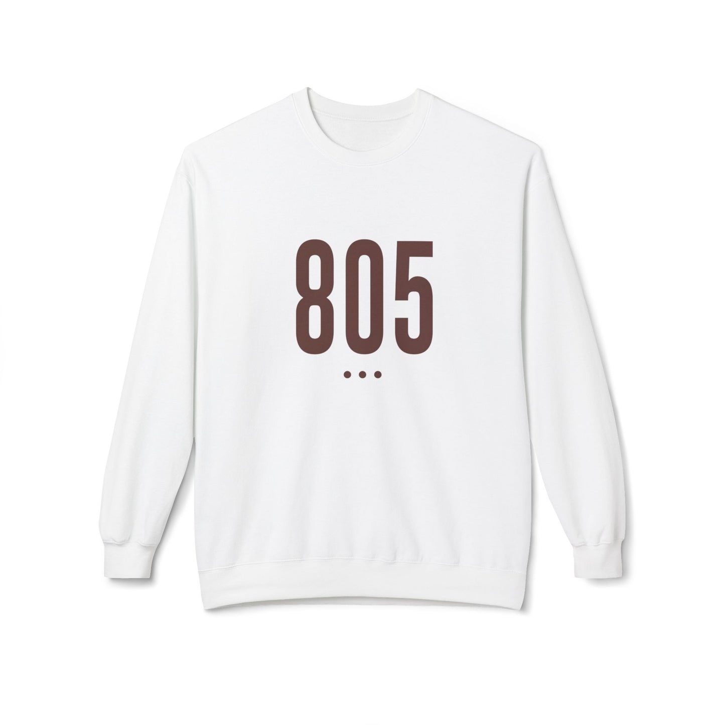 805 Logo Front Unisex Crewneck Sweatshirt