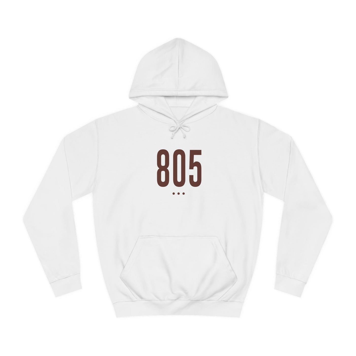 805 Unisex Hoodie - Stylish Comfort for Campus Life