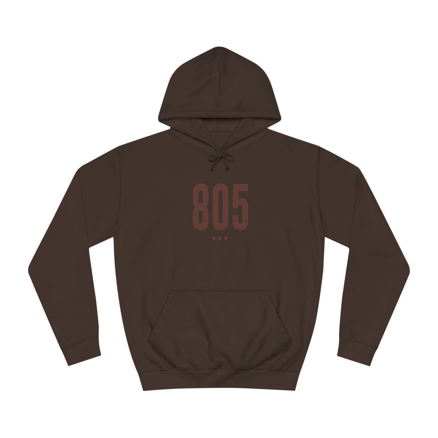 805 Unisex Hoodie - Stylish Comfort for Campus Life