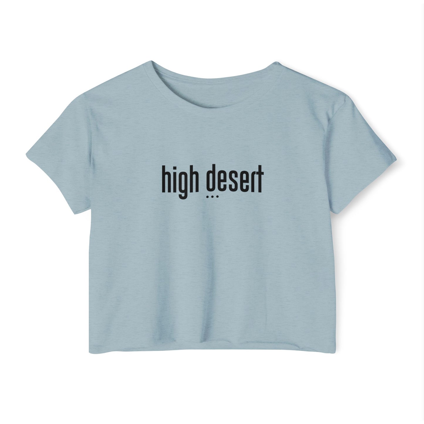 "High Desert" Graphic Crop Tee for Summer Vibes