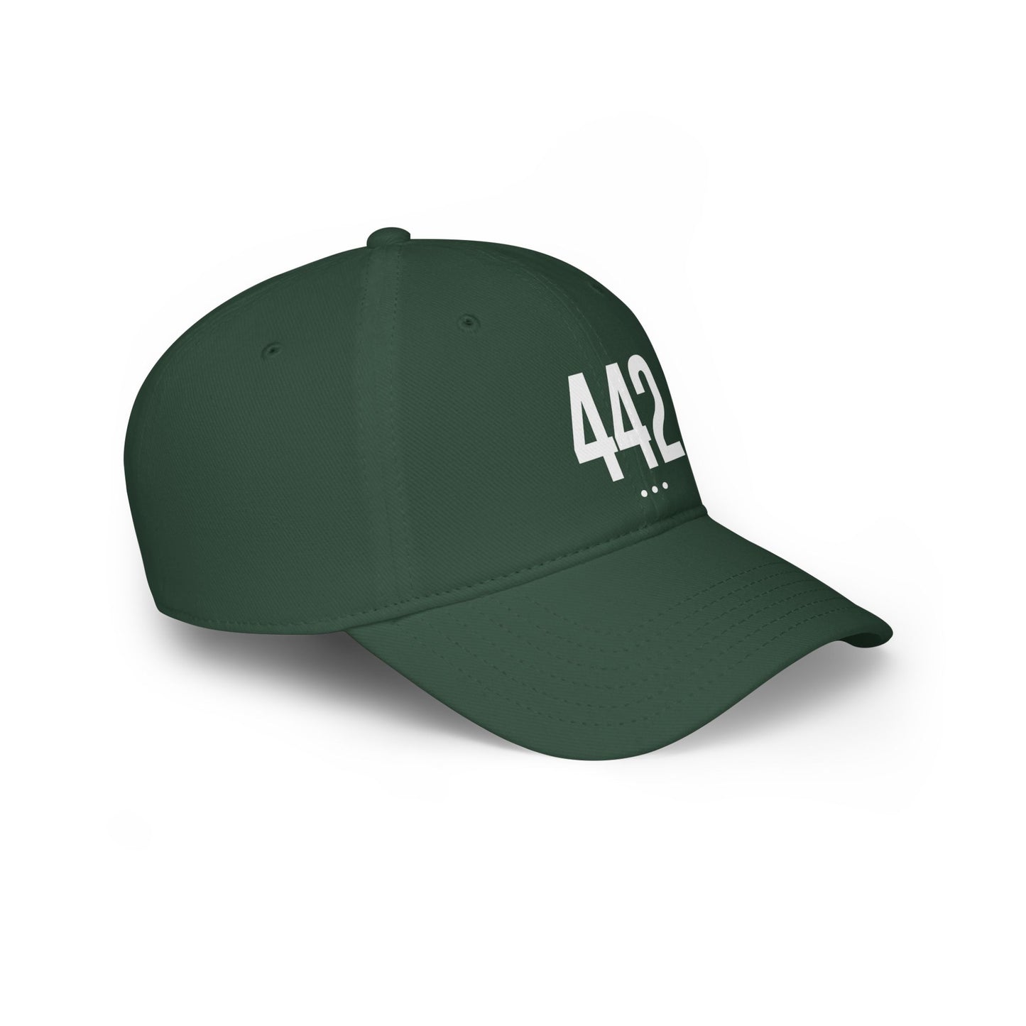 442  White Logo Low Profile Baseball Cap