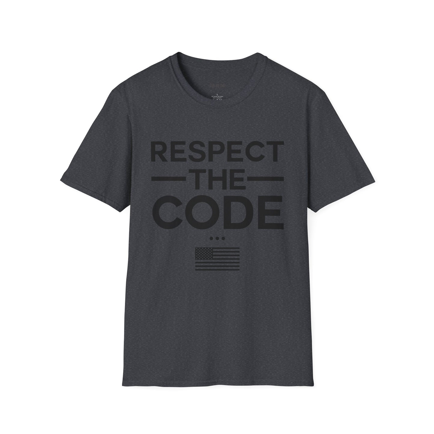 Respect the Code Graphic Unisex Softstyle T-Shirt