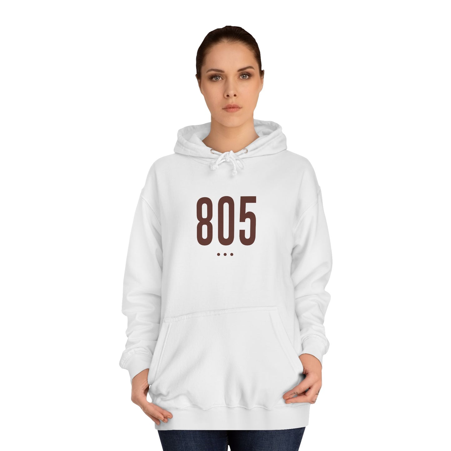 805 Unisex Hoodie - Stylish Comfort for Campus Life