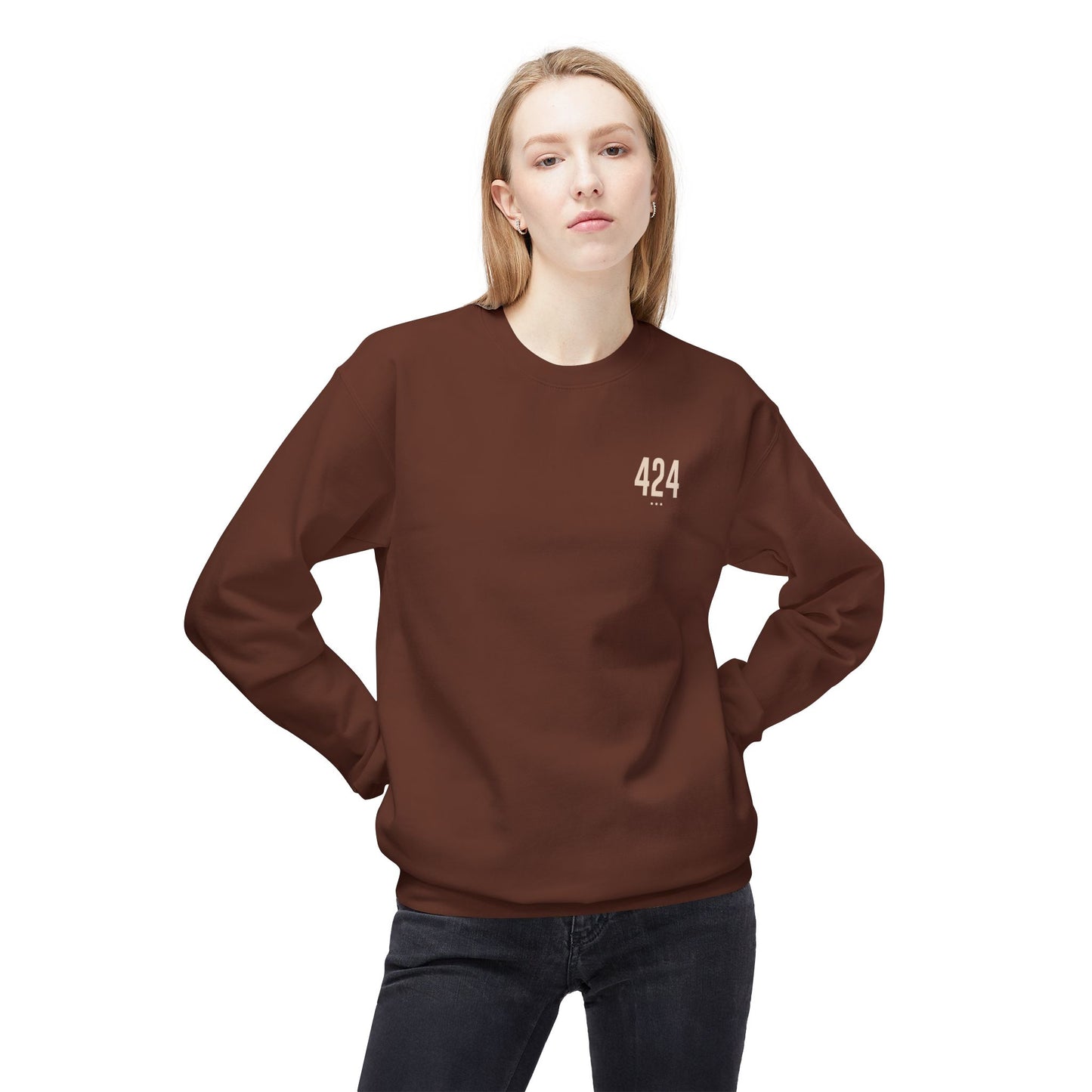 Westside LAers - 424 Unisex Midweight Softstyle Fleece Crewneck Sweatshirt