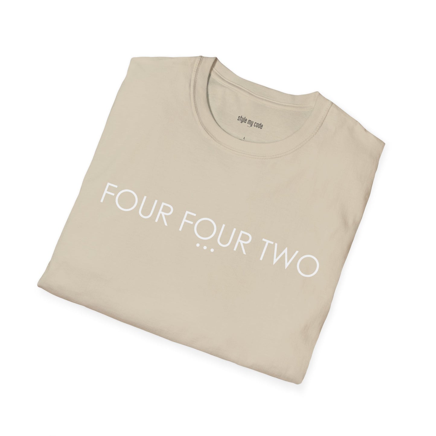 "FOUR FOUR TWO" Design T-Shirt