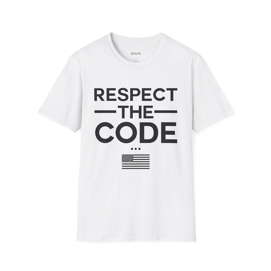 Respect the Code Graphic Unisex Softstyle T-Shirt