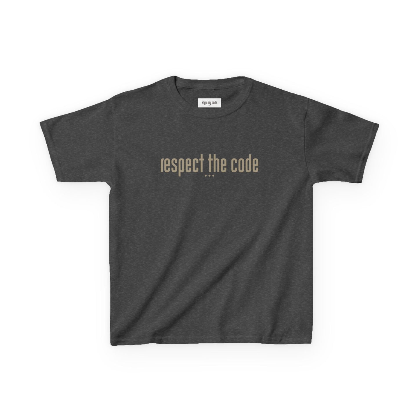 "Respect the Code" - Kid's Unisex Trendy Tee