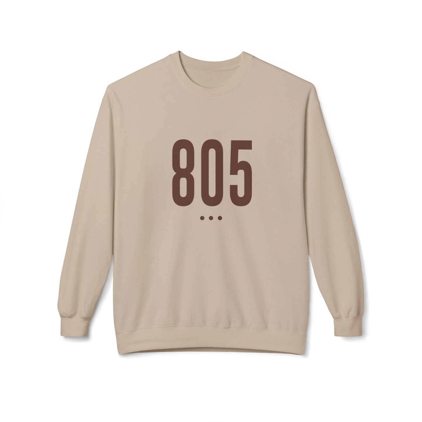 805 Logo Front Unisex Crewneck Sweatshirt